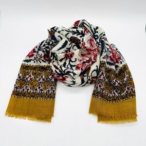 Lucky Brand Women's Floral Vine Scarf/Wrap 74" x 28"